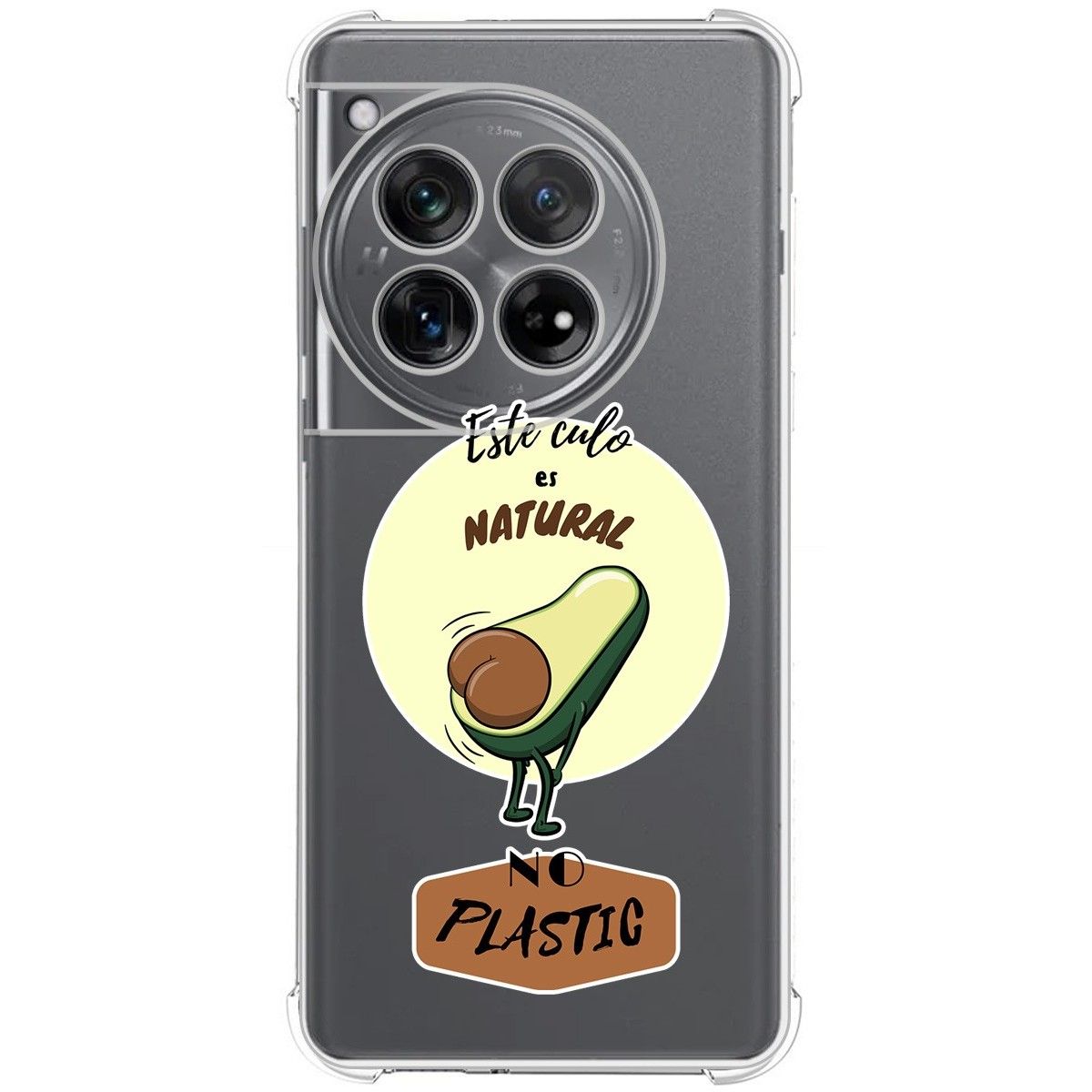 Funda Silicona Antigolpes para Oneplus 12 5G diseño Culo Natural Dibujos