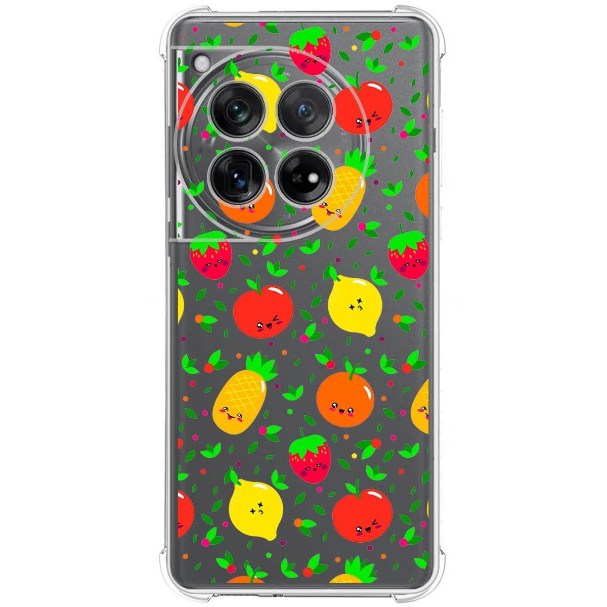 Funda Silicona Antigolpes para Oneplus 12 5G diseño Frutas 01 Dibujos