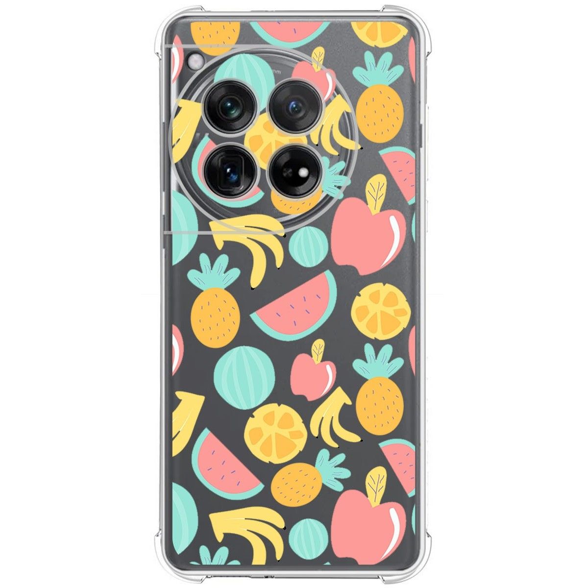 Funda Silicona Antigolpes para Oneplus 12 5G diseño Frutas 02 Dibujos