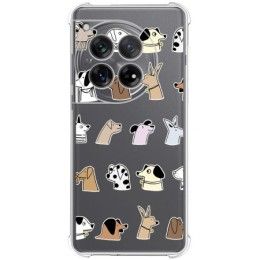 Funda Silicona Antigolpes para Oneplus 12 5G diseño Perros Dibujos