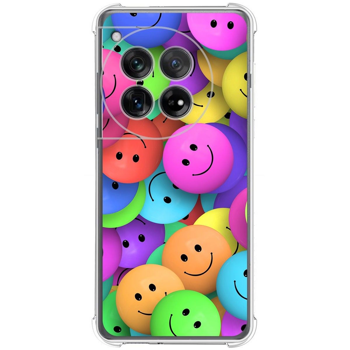 Funda Silicona Antigolpes para Oneplus 12 5G diseño Smile Dibujos