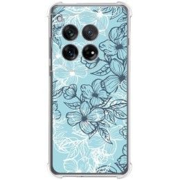 Funda Silicona Antigolpes para Oneplus 12 5G diseño Flores 03 Dibujos