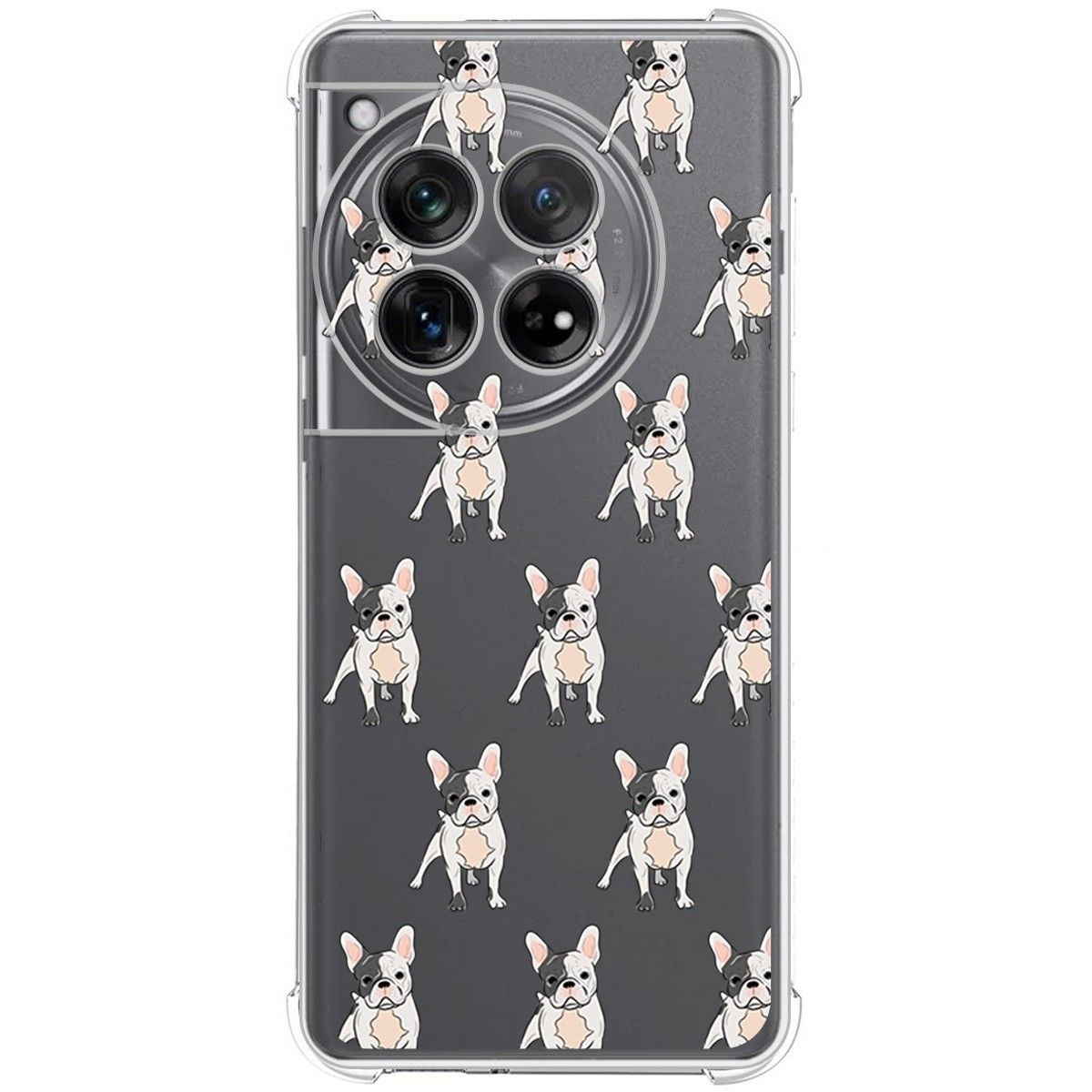 Funda Silicona Antigolpes para Oneplus 12 5G diseño Perros 12 Dibujos