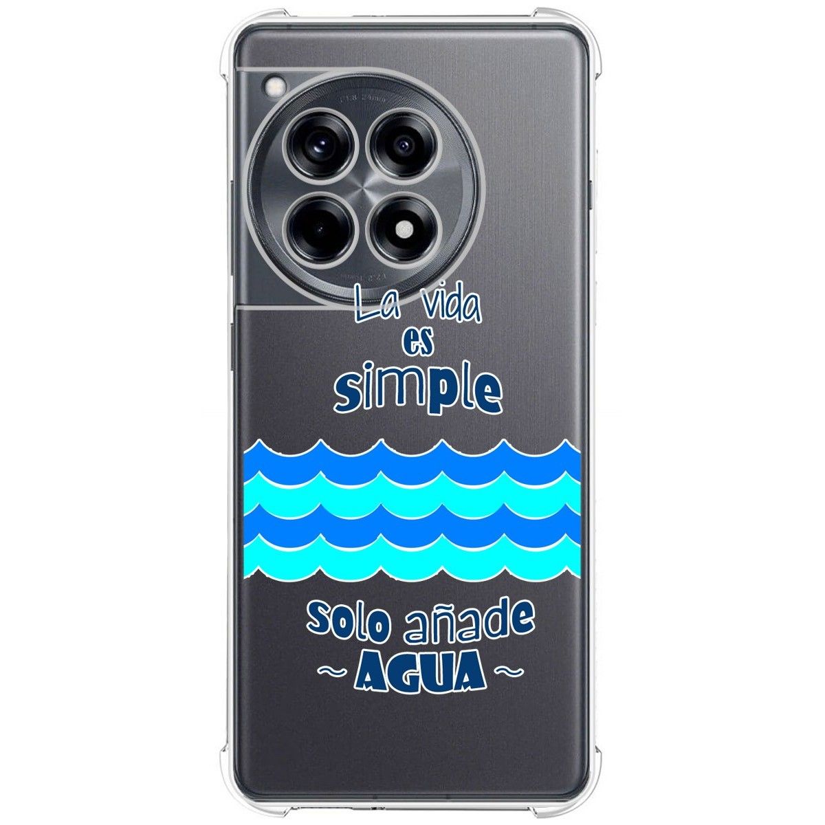 Funda Silicona Antigolpes para Oneplus 12R 5G diseño Agua Dibujos