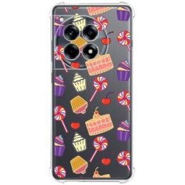 Funda Silicona Antigolpes para Oneplus 12R 5G diseño Dulces 01 Dibujos