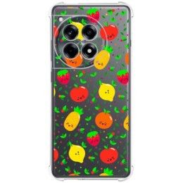 Funda Silicona Antigolpes para Oneplus 12R 5G diseño Frutas 01 Dibujos