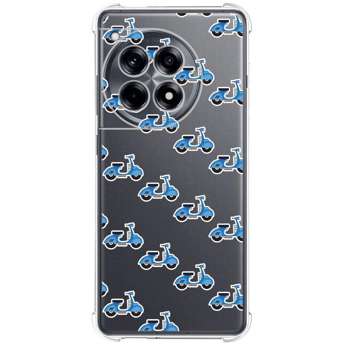 Funda Silicona Antigolpes para Oneplus 12R 5G diseño Scooter Dibujos