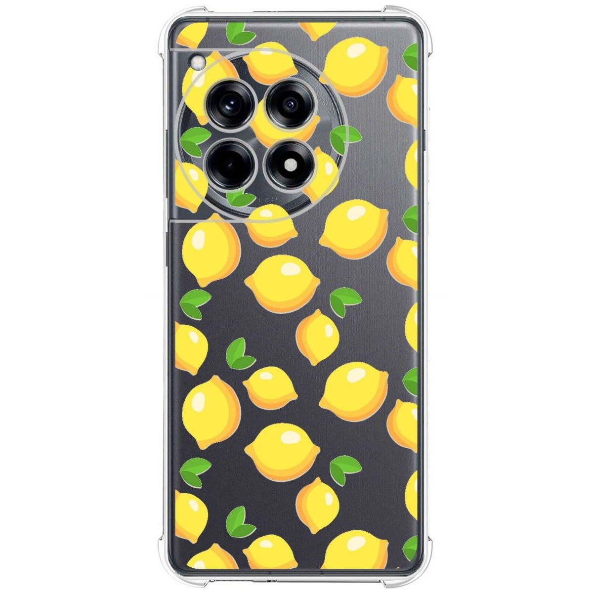 Funda Silicona Antigolpes para Oneplus 12R 5G diseño Limones Dibujos