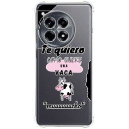 Funda Silicona Antigolpes para Oneplus 12R 5G diseño Vaca Dibujos