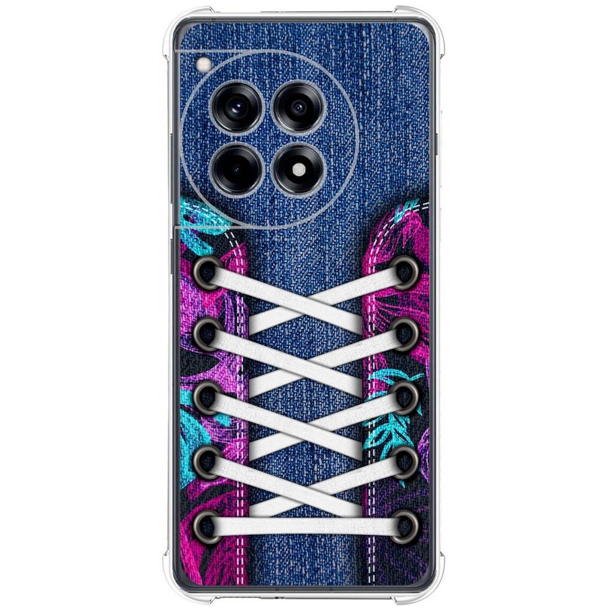Funda Silicona Antigolpes para Oneplus 12R 5G diseño Zapatillas 06 Dibujos