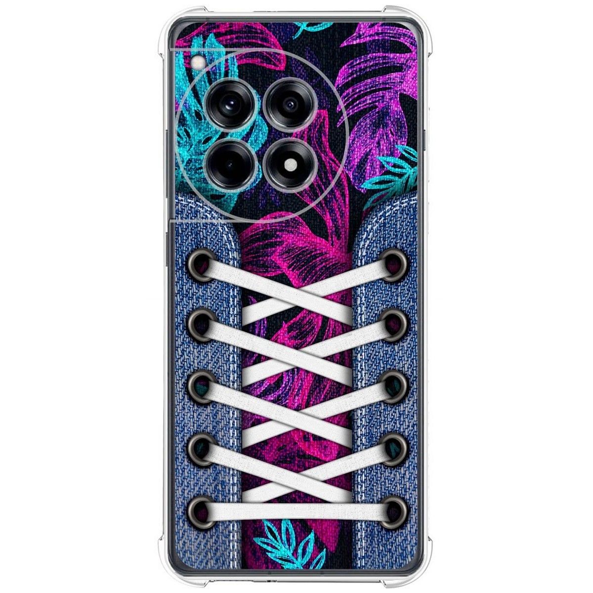 Funda Silicona Antigolpes para Oneplus 12R 5G diseño Zapatillas 07 Dibujos