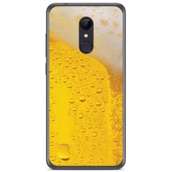 Funda Gel Tpu para Xiaomi Redmi 5 Plus Diseño Cerveza Dibujos