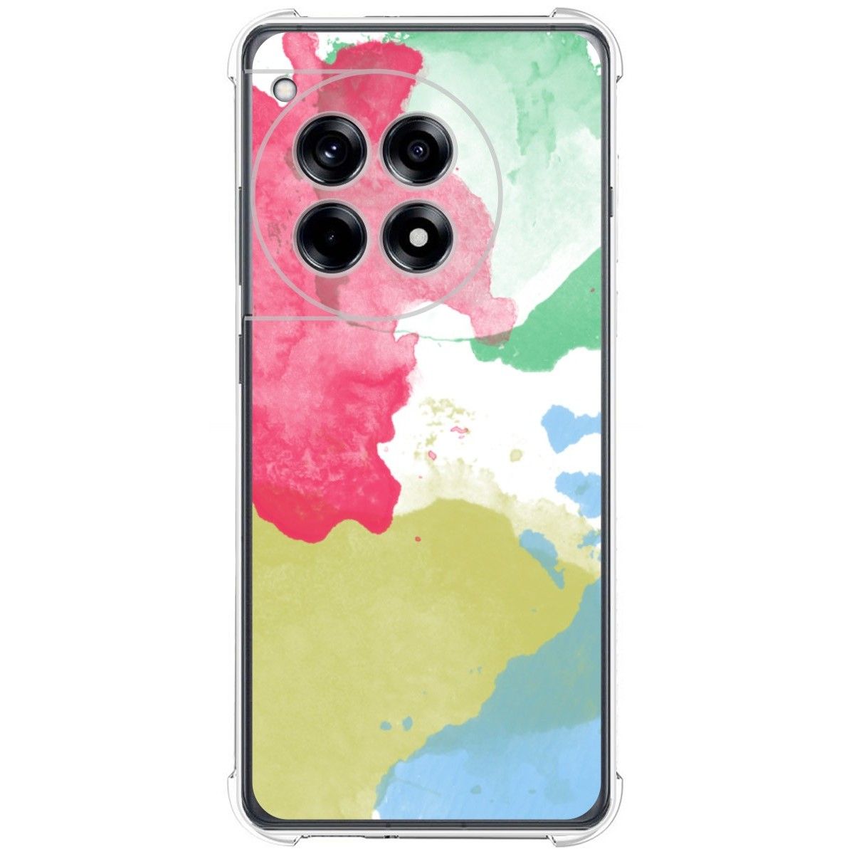Funda Silicona Antigolpes para Oneplus 12R 5G diseño Acuarela 02 Dibujos