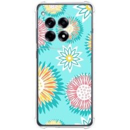 Funda Silicona Antigolpes para Oneplus 12R 5G diseño Flores 05 Dibujos