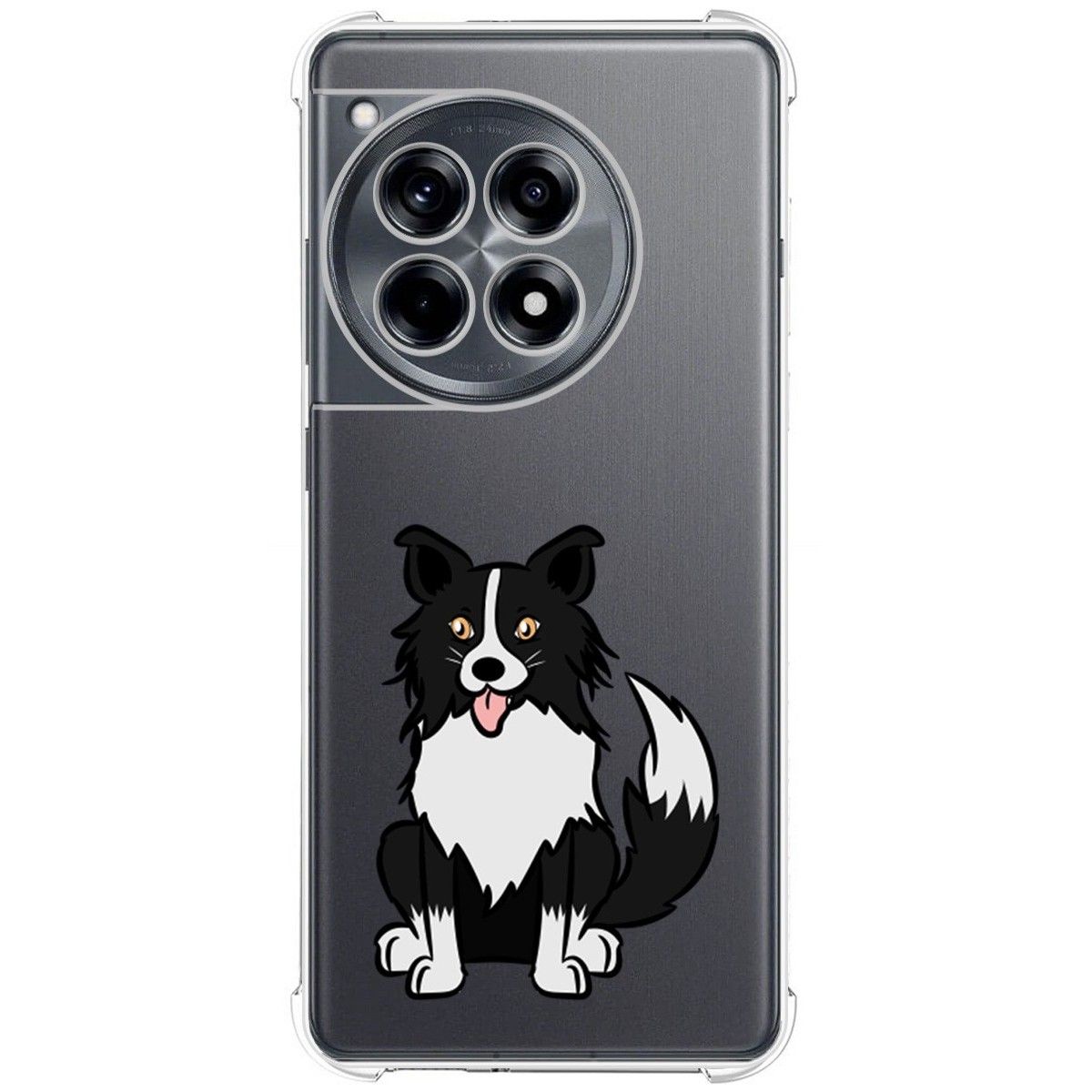 Funda Silicona Antigolpes para Oneplus 12R 5G diseño Perros 01 Dibujos