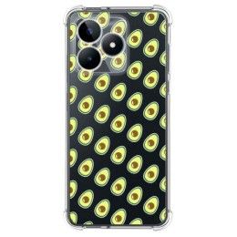 Funda Silicona Antigolpes para Realme C51 diseño Aguacate Dibujos