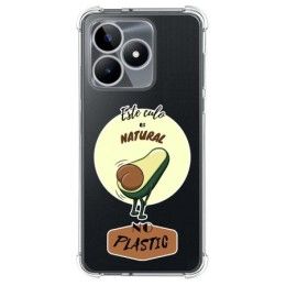Funda Silicona Antigolpes para Realme C51 diseño Culo Natural Dibujos
