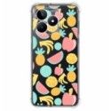Funda Silicona Antigolpes para Realme C51 diseño Frutas 02 Dibujos