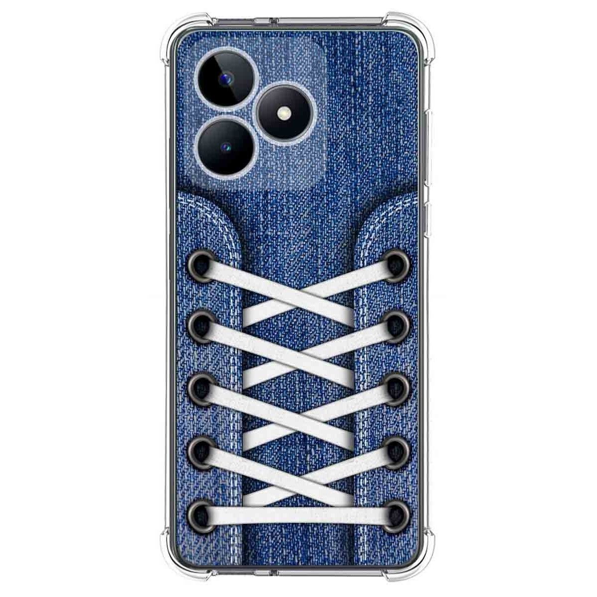 Funda Silicona Antigolpes para Realme C51 diseño Zapatillas 01 Dibujos