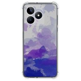 Funda Silicona Antigolpes para Realme C51 diseño Acuarela 09 Dibujos