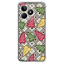 Funda Silicona Antigolpes para Realme C51 diseño Flores 11 Dibujos