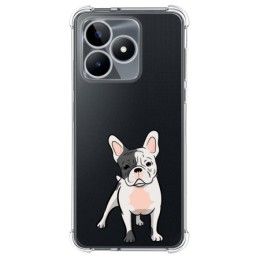 Funda Silicona Antigolpes para Realme C51 diseño Perros 06 Dibujos
