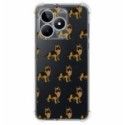 Funda Silicona Antigolpes para Realme C51 diseño Perros 09 Dibujos