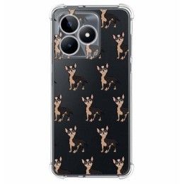 Funda Silicona Antigolpes para Realme C51 diseño Perros 11 Dibujos