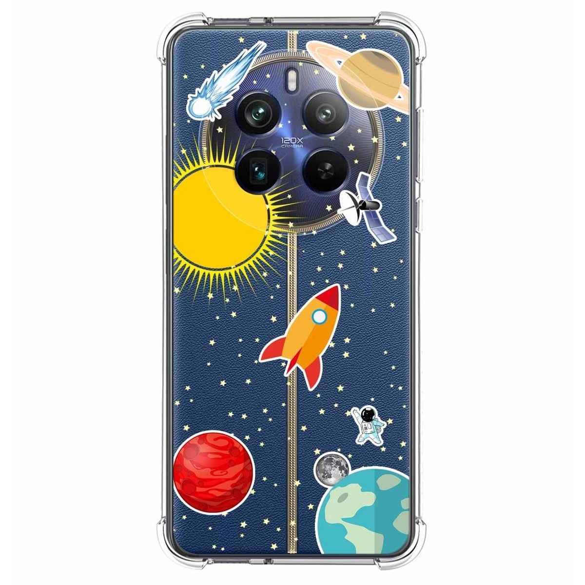 Funda Silicona Antigolpes para Realme 12 Pro 5G / 12 Pro Plus 5G diseño Espacio Dibujos