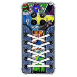 Funda Silicona Antigolpes para Realme 12 Pro 5G / 12 Pro Plus 5G diseño Zapatillas 14 Dibujos