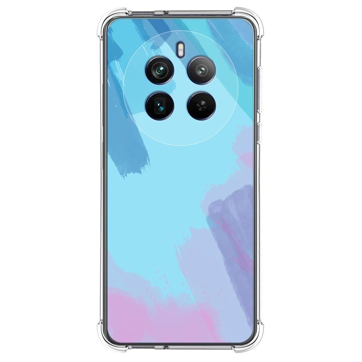 Funda Silicona Antigolpes para Realme 12 Pro 5G / 12 Pro Plus 5G diseño Acuarela 10 Dibujos