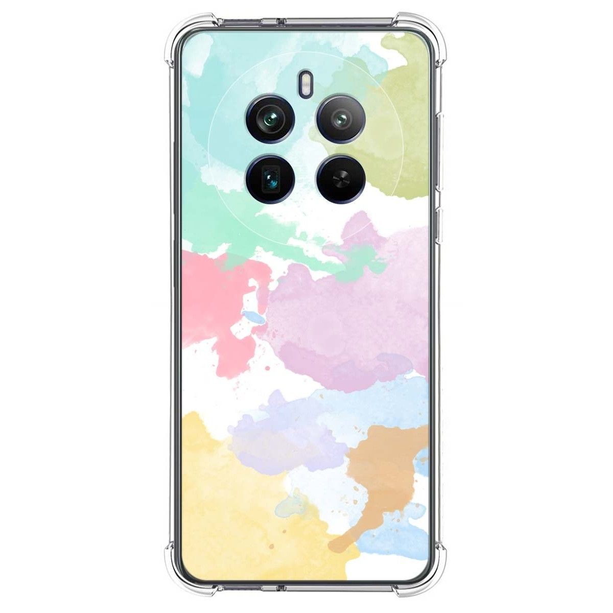 Funda Silicona Antigolpes para Realme 12 Pro 5G / 12 Pro Plus 5G diseño Acuarela 11 Dibujos