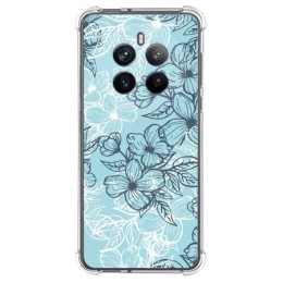 Funda Silicona Antigolpes para Realme 12 Pro 5G / 12 Pro Plus 5G diseño Flores 03 Dibujos