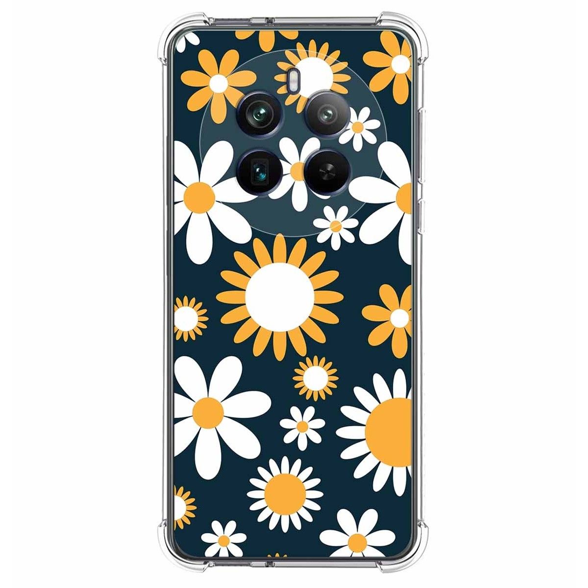 Funda Silicona Antigolpes para Realme 12 Pro 5G / 12 Pro Plus 5G diseño Flores 08 Dibujos