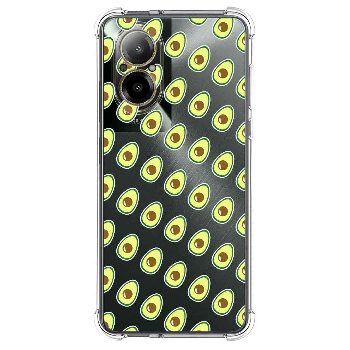 Funda Silicona Antigolpes para Realme C67 4G diseño Aguacate Dibujos