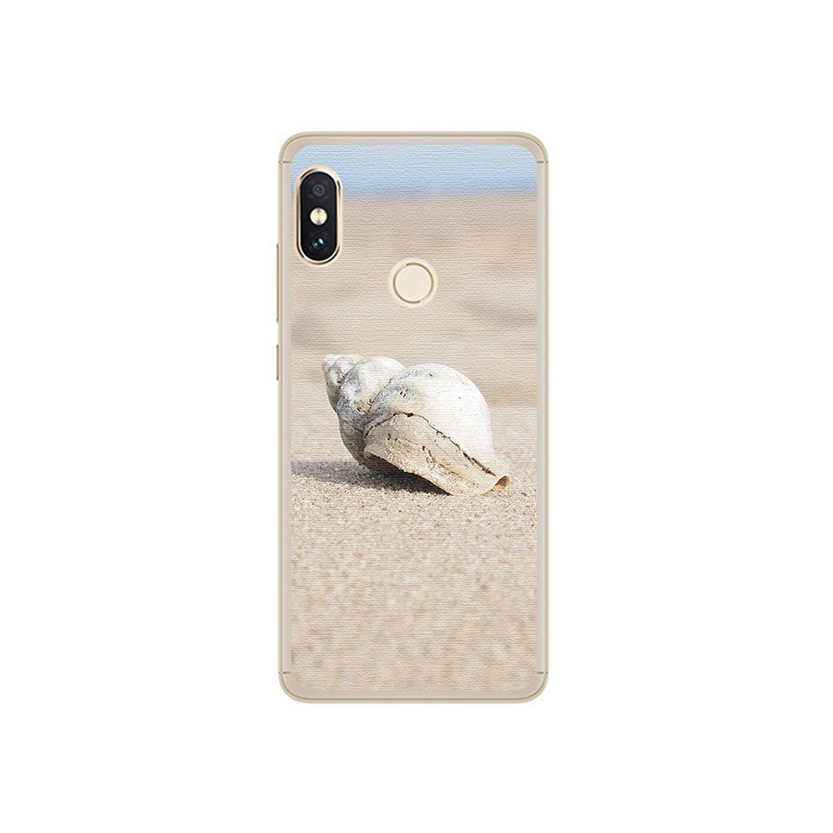 Funda Gel Tpu para Xiaomi Redmi Note 5 / Note 5 Pro Concha Dibujos