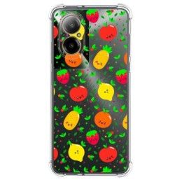 Funda Silicona Antigolpes para Realme C67 4G diseño Frutas 01 Dibujos