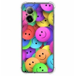 Funda Silicona Antigolpes para Realme C67 4G diseño Smile Dibujos