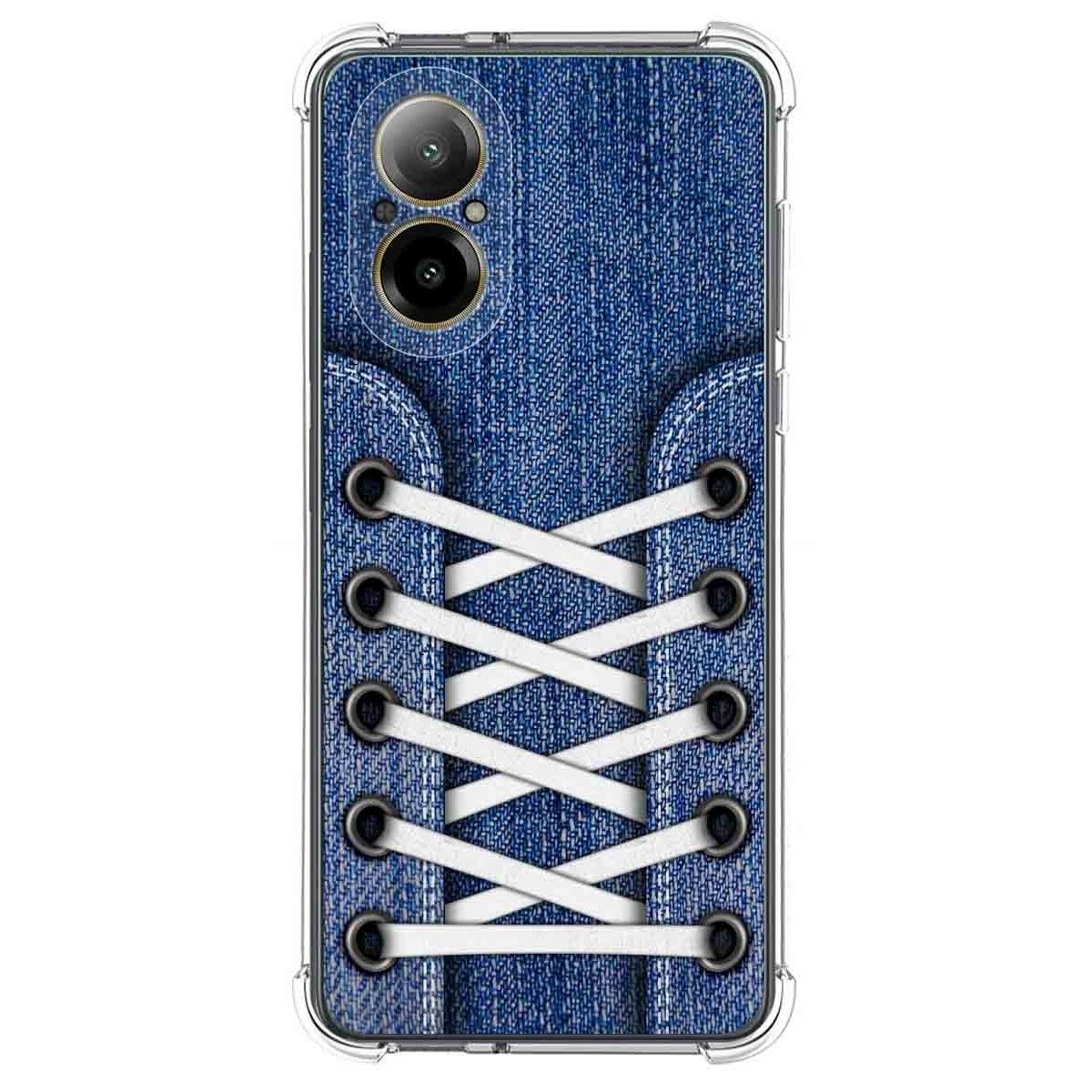 Funda Silicona Antigolpes para Realme C67 4G diseño Zapatillas 01 Dibujos