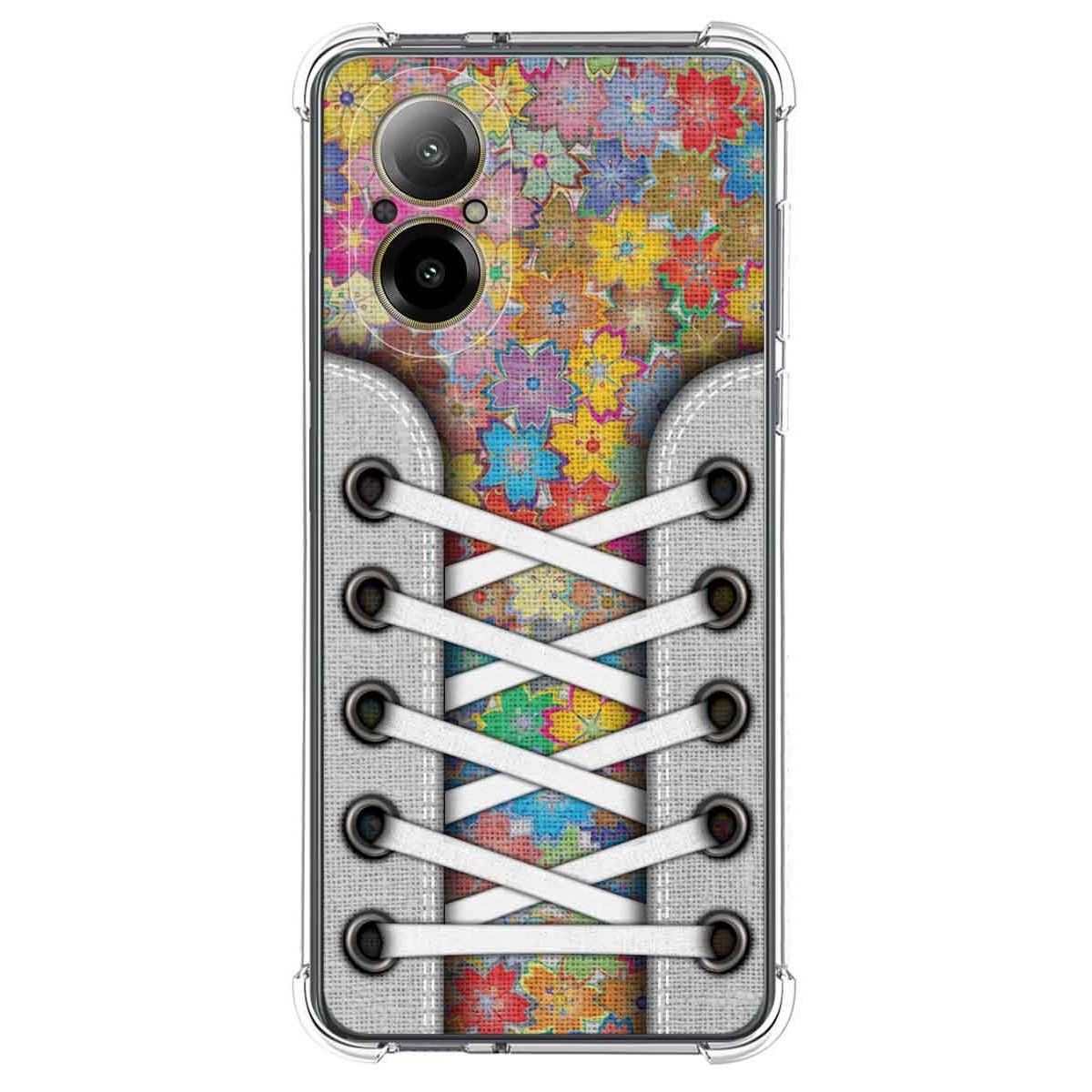 Funda Silicona Antigolpes para Realme C67 4G diseño Zapatillas 05 Dibujos