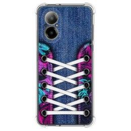 Funda Silicona Antigolpes para Realme C67 4G diseño Zapatillas 06 Dibujos