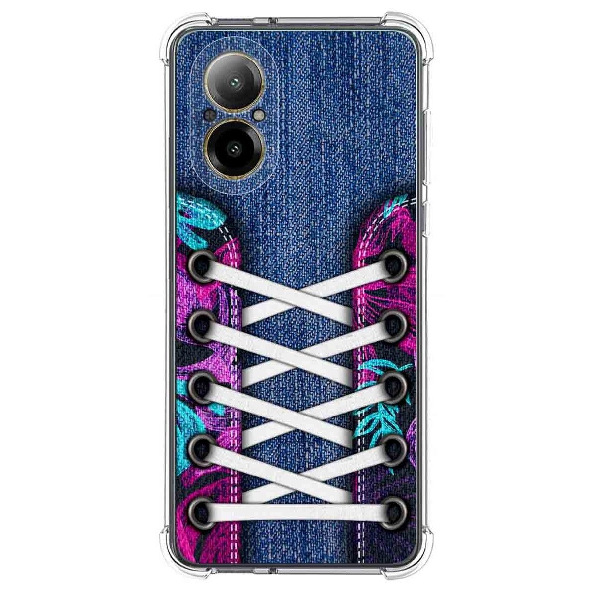 Funda Silicona Antigolpes para Realme C67 4G diseño Zapatillas 06 Dibujos