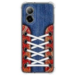 Funda Silicona Antigolpes para Realme C67 4G diseño Zapatillas 11 Dibujos