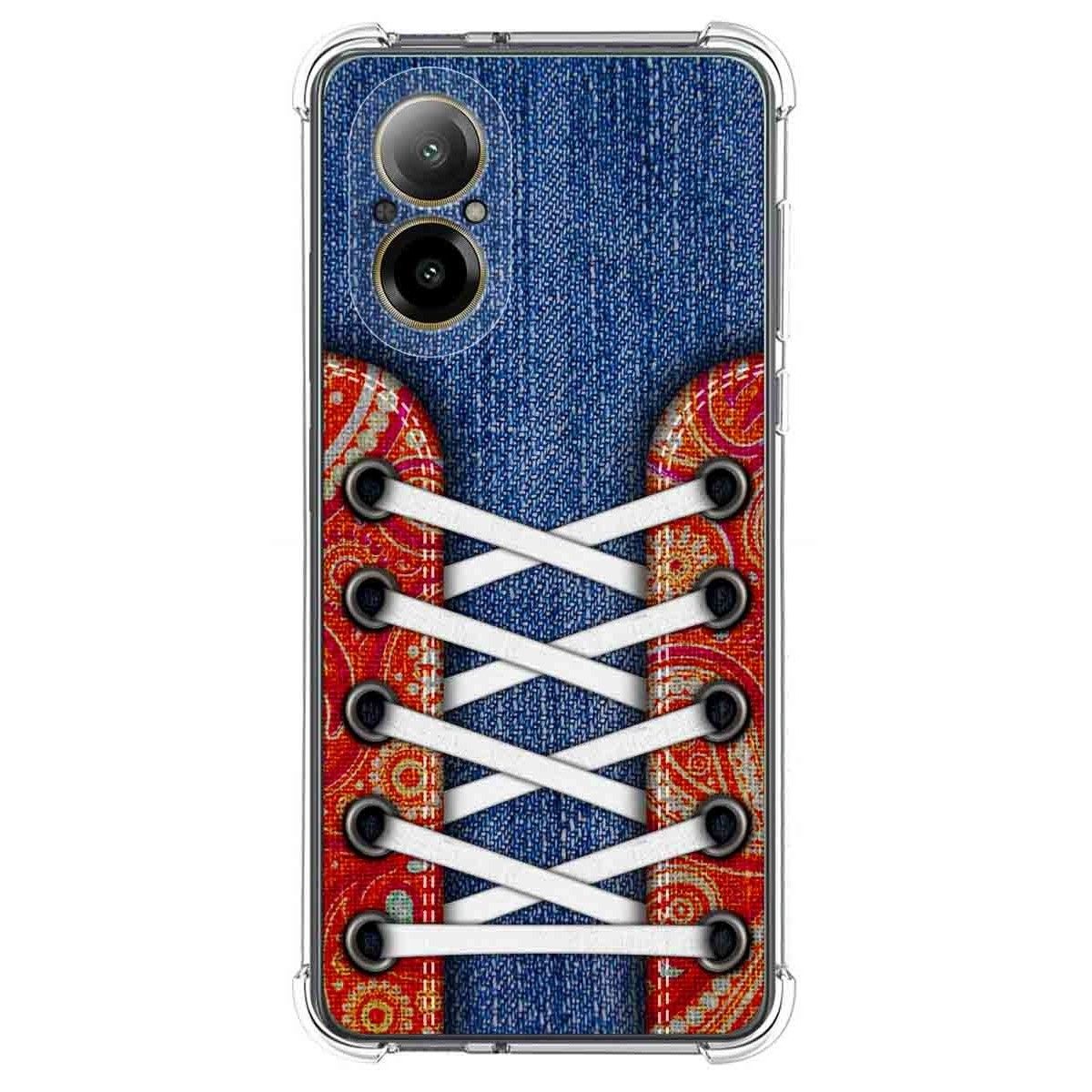 Funda Silicona Antigolpes para Realme C67 4G diseño Zapatillas 11 Dibujos