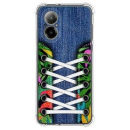 Funda Silicona Antigolpes para Realme C67 4G diseño Zapatillas 13 Dibujos