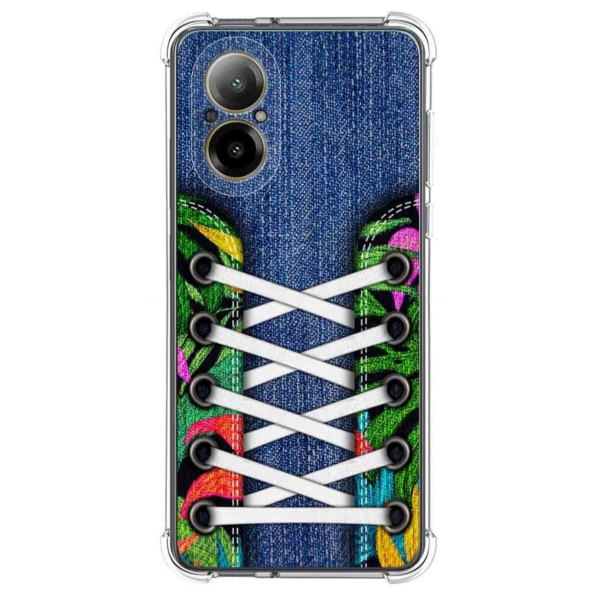 Funda Silicona Antigolpes para Realme C67 4G diseño Zapatillas 13 Dibujos