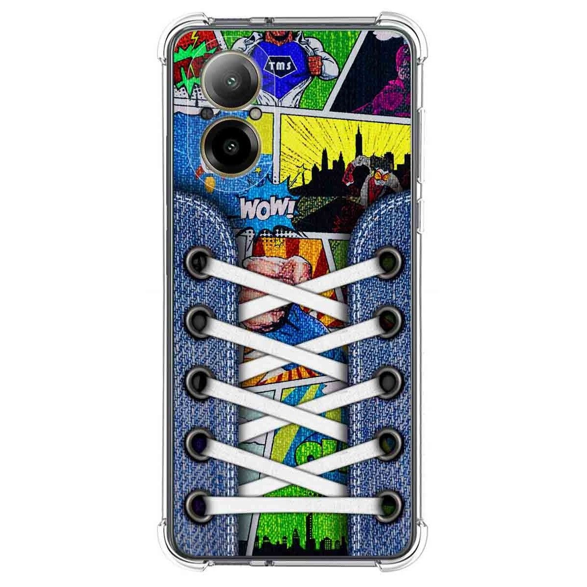 Funda Silicona Antigolpes para Realme C67 4G diseño Zapatillas 14 Dibujos