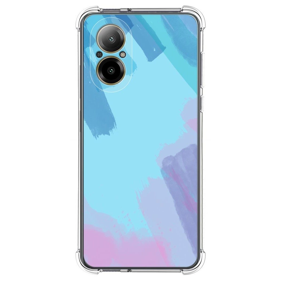 Funda Silicona Antigolpes para Realme C67 4G diseño Acuarela 10 Dibujos
