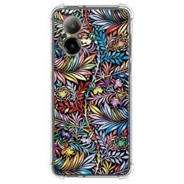 Funda Silicona Antigolpes para Realme C67 4G diseño Flores 04 Dibujos