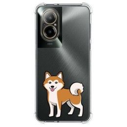 Funda Silicona Antigolpes para Realme C67 4G diseño Perros 02 Dibujos
